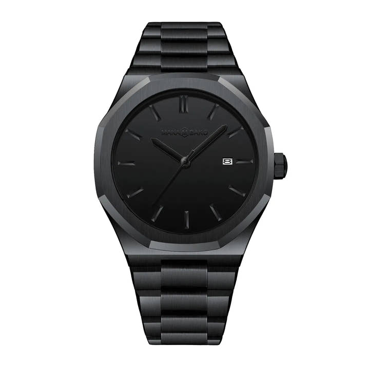 Calendar Steel Watch