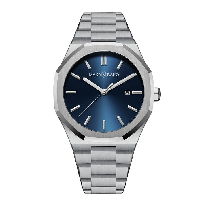 Calendar Steel Watch