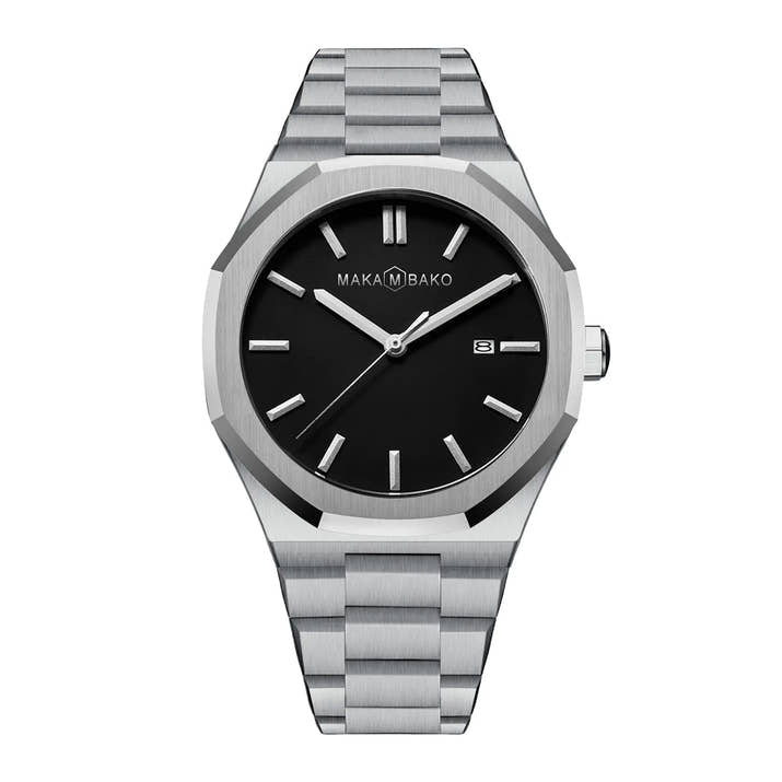 Calendar Steel Watch