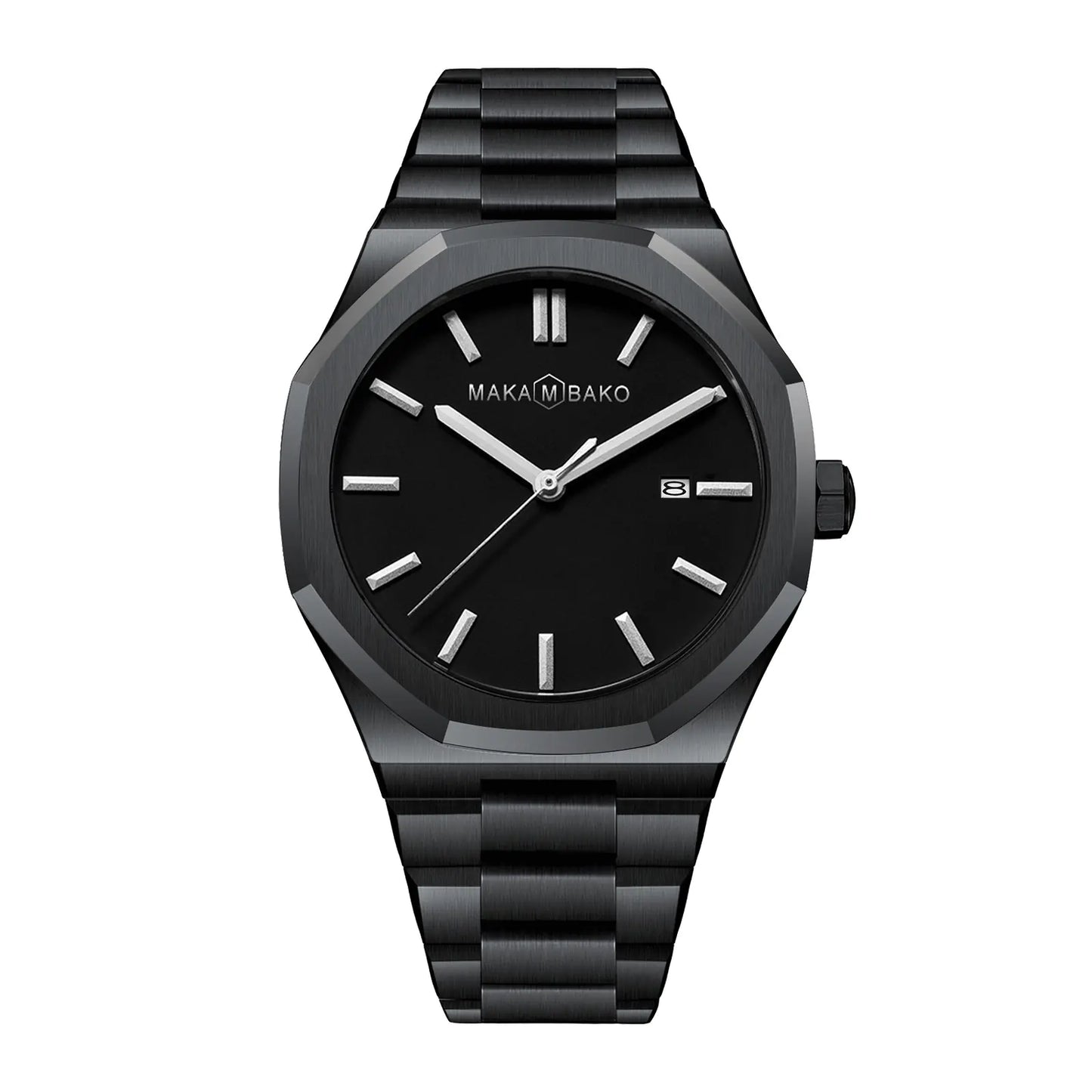 Calendar Steel Watch