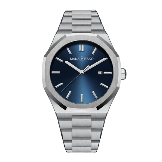 Calendar Steel Watch